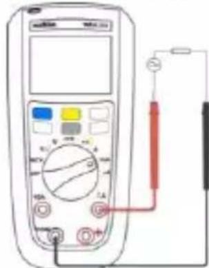METRIX MTX204 - Măsurarea curentului c.a, c.c sau c.a+c.c. - 5
