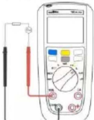 METRIX MTX204 - Măsurarea curentului c.a, c.c sau c.a+c.c. - 4