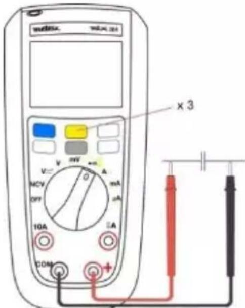METRIX MTX204 - Measuring capacitance - 3
