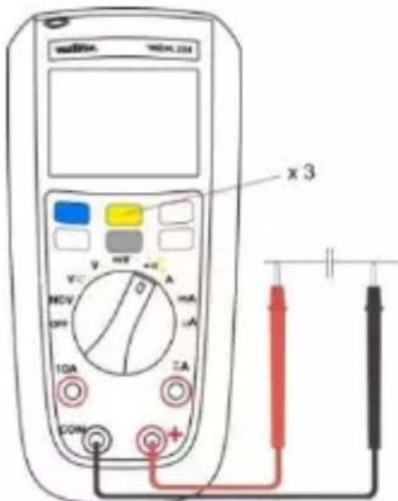 METRIX MTX204 - Misura della capacité - 3
