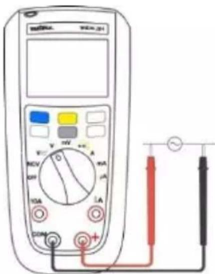 METRIX MTX204 - Měrení strídavého napěti, stejnosměrného napěti nebo obou typù napěti - 4