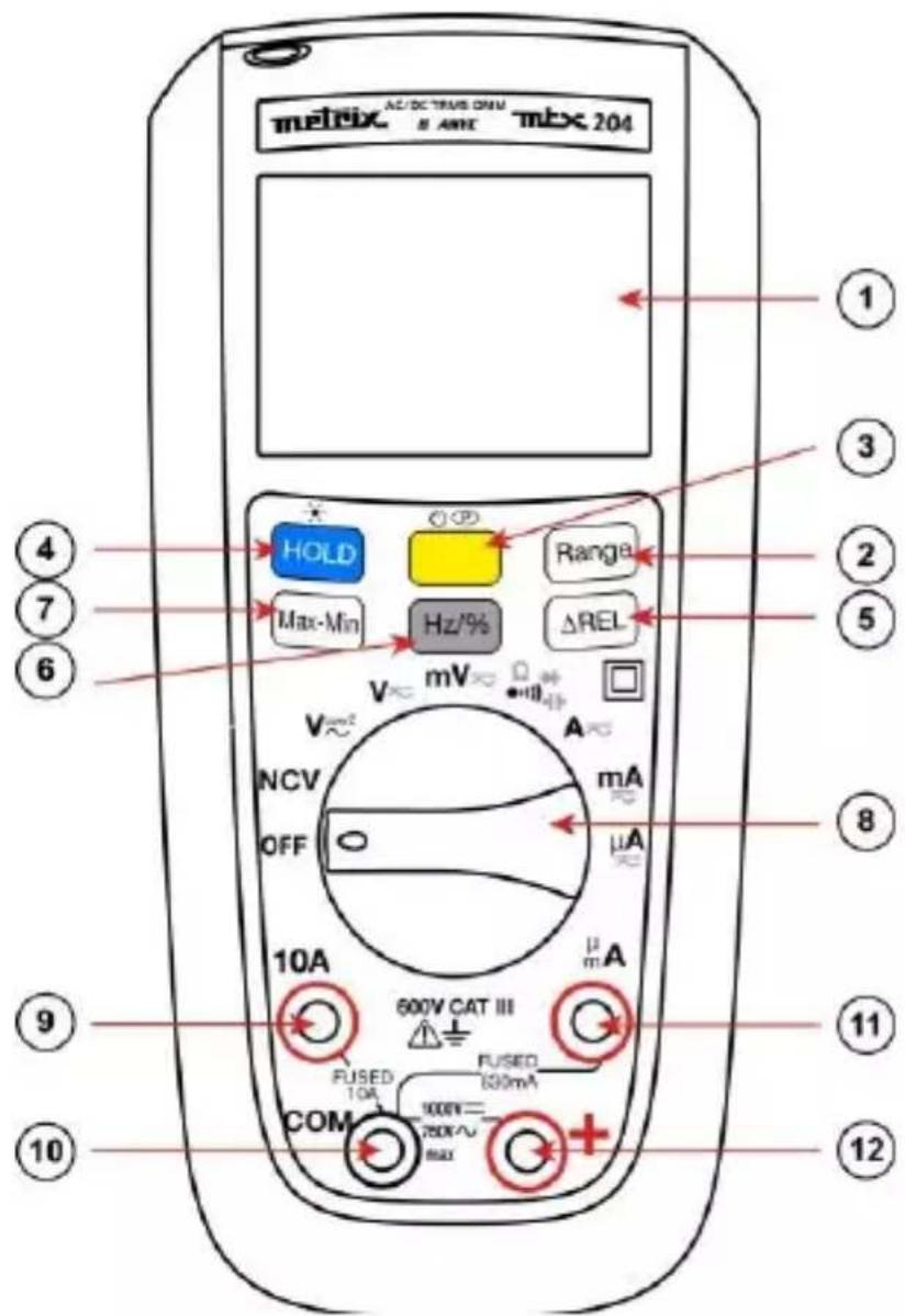 METRIX MTX204 - Device description - 1