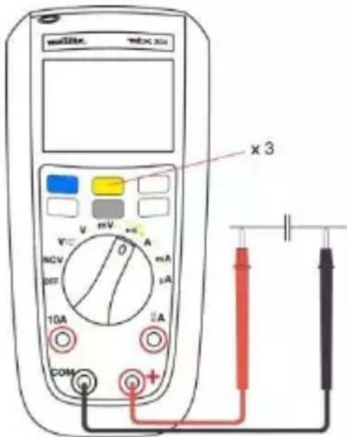 METRIX MTX204 - Măsurarea capacitatei - 3