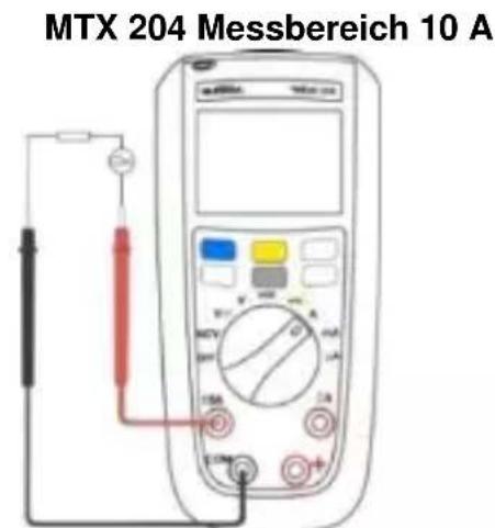 METRIX MTX204 - Messen Gleich- und Wechselstrom AC, DC bzw. AC+DC - 4