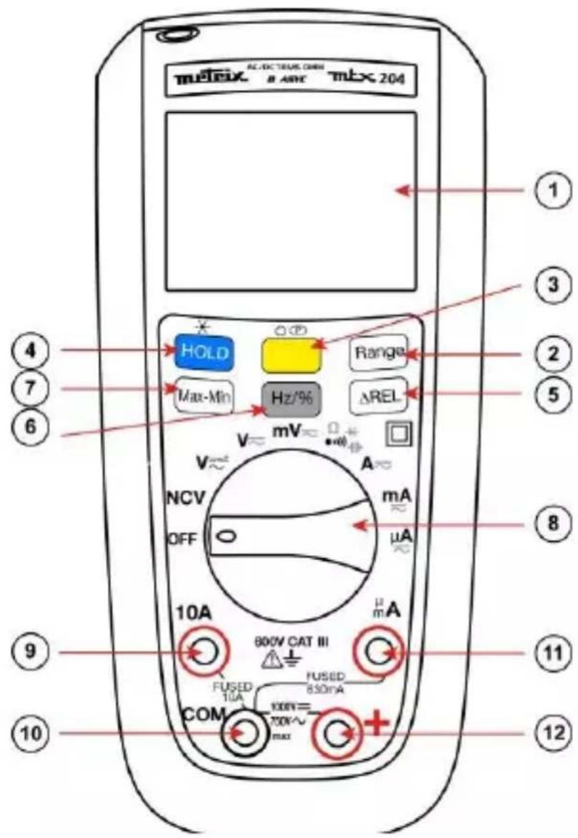 METRIX MTX204 - Beschreibung - 1