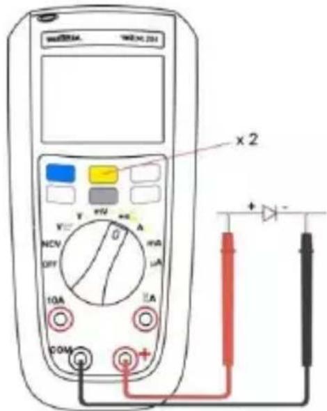 METRIX MTX204 - Testing Diodes - 2