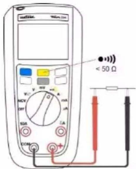 METRIX MTX204 - Měrení spojitosti - 2