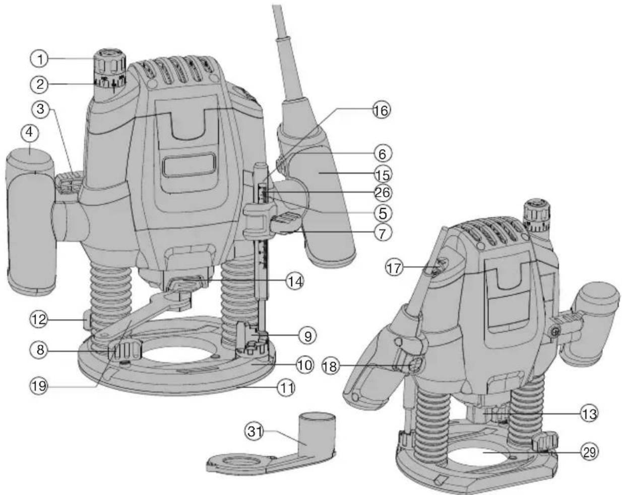Trend T7E - COMPONENT LIST - 1