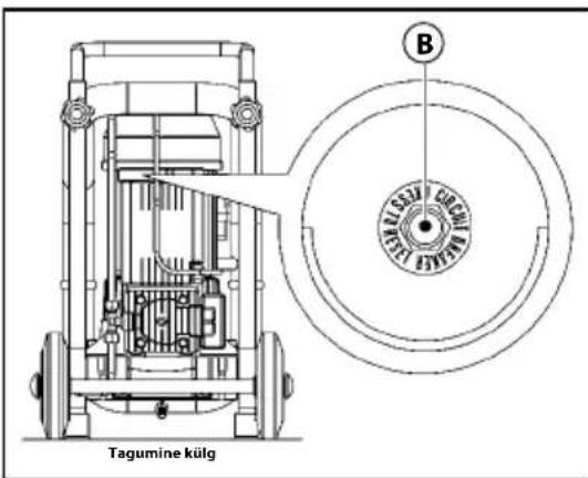 Tagumine külg B