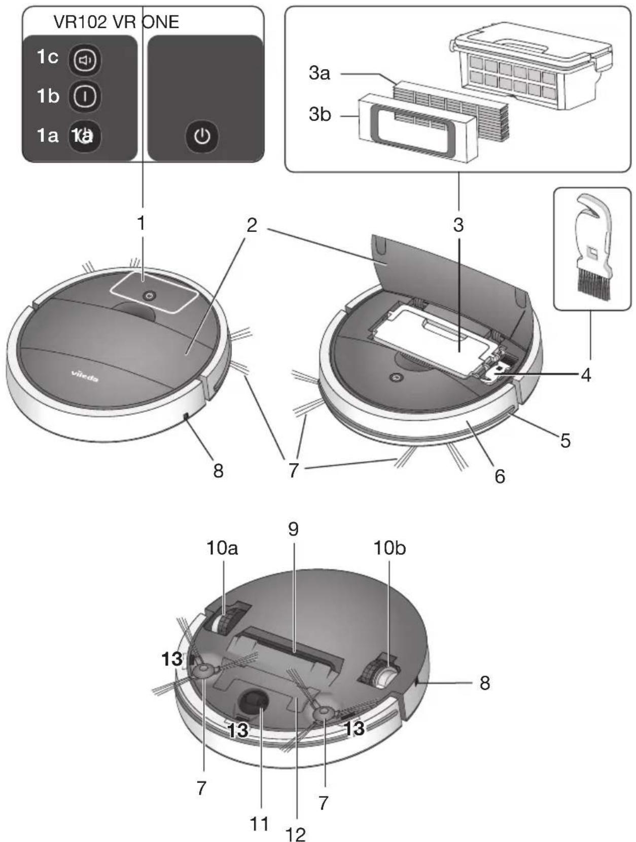 Vileda VR One - PRODUCT OVERVIEW - 1