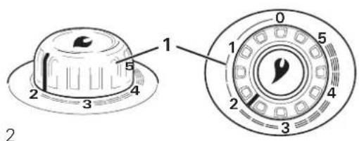TRUMA S 5004 - Bedienelement Hezung - 1