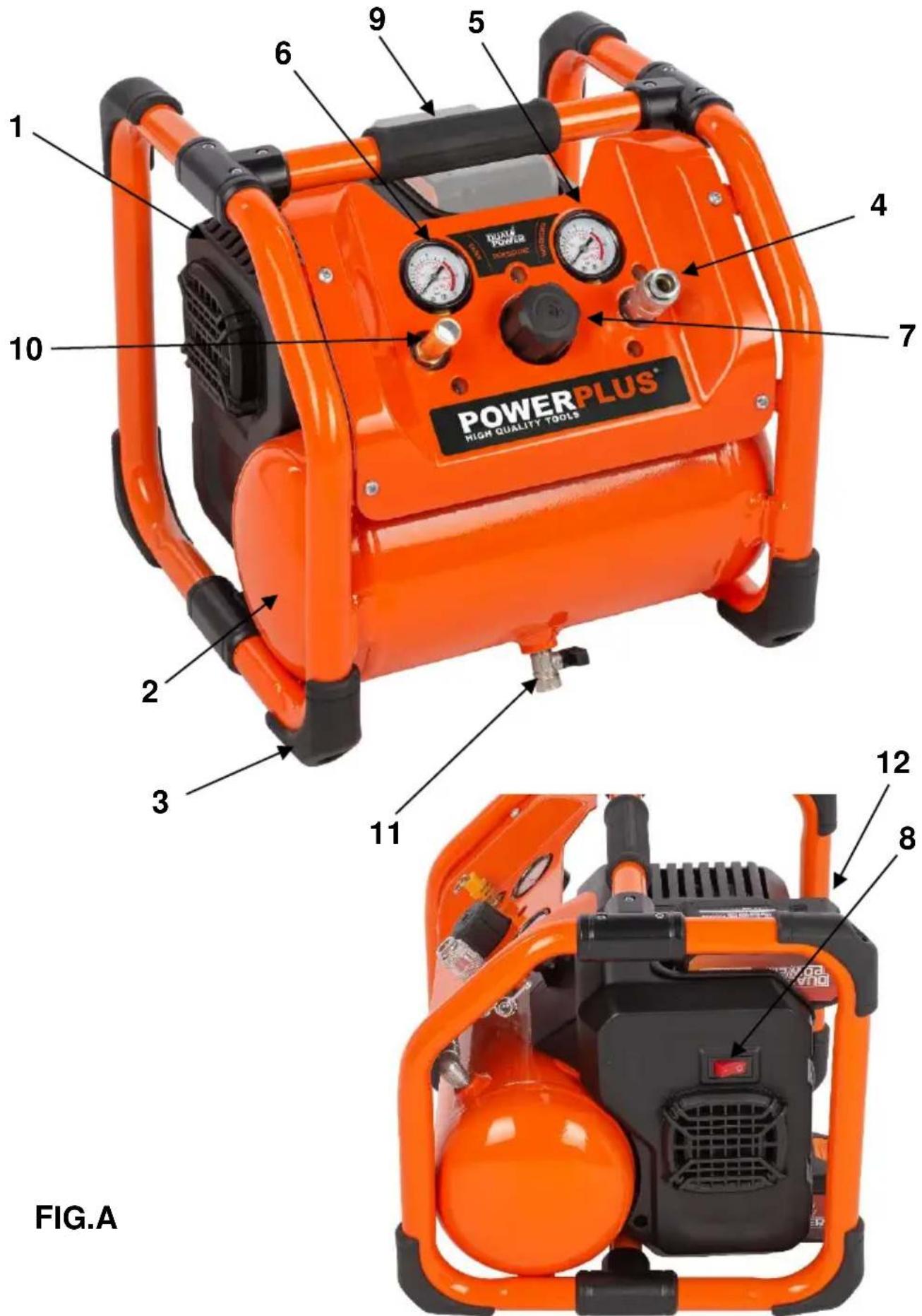 PowerPlus POWDP7070 - 1