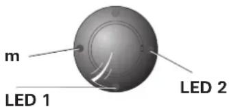 TRUMA Aventa compact plus - Δέκτης υπερύθρων /'Ενδειξη λειτουργίας - 1