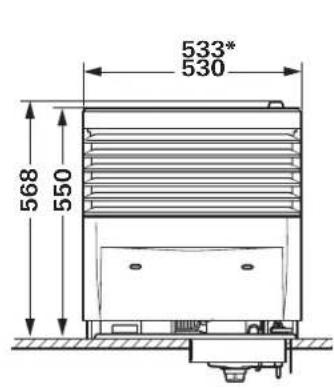 TRUMA S 3004 - Afmetingen - 3