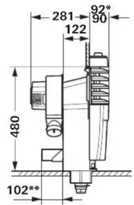 TRUMA S 3004 - Dimensioni - 2