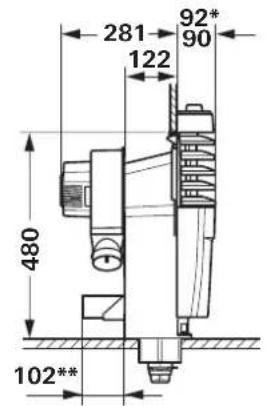 TRUMA S 3004 - Dimensions - 1
