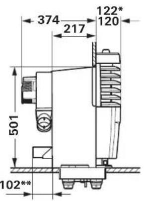 TRUMA S 3004 - Afmetingen - 4