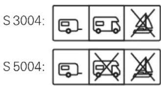TRUMA S 3004 - Datos技术和 - 1