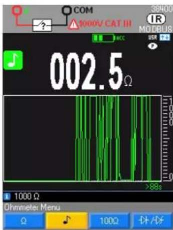 METRIX MTX 3293B - Mesure de continuité sonore - 2