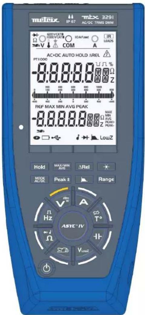 METRIX MTX 3291 - Description des instruments - 3