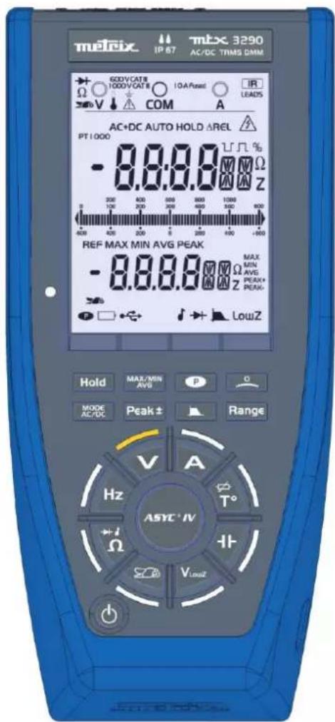 METRIX MTX 3291 - Description des instruments - 1