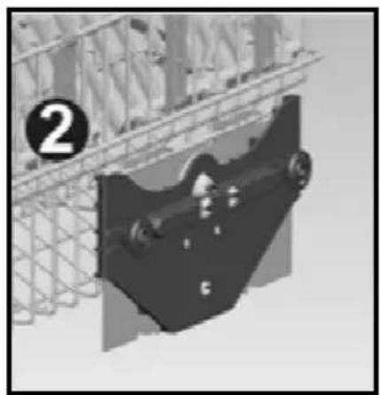 BORETTI BVW683 - Top basket height adjustment while it is full - 3