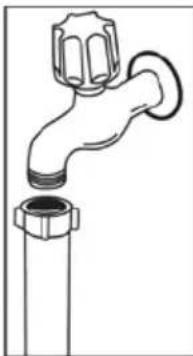 BORETTI BVW683 - Watertoevoerslang - 1