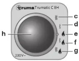 TRUMA Trumatic C 6002 EH - Energie-Wahlschalter - 1