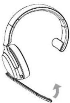 NOKIA Comm Band + CB201 - Anpassung des Mikrofonarms - 1