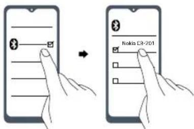 NOKIA Comm Band + CB201 - Appairage et connexion avec bluetooth - 1