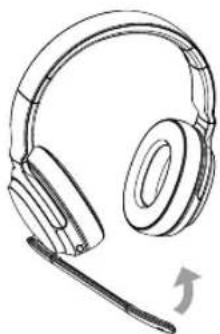 NOKIA Comm Band Pro CB301 - Anpassung des Mikrofonarms - 1