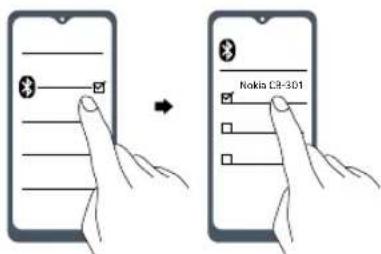NOKIA Comm Band Pro CB301 - Appairage et connexion avec bluetooth - 1