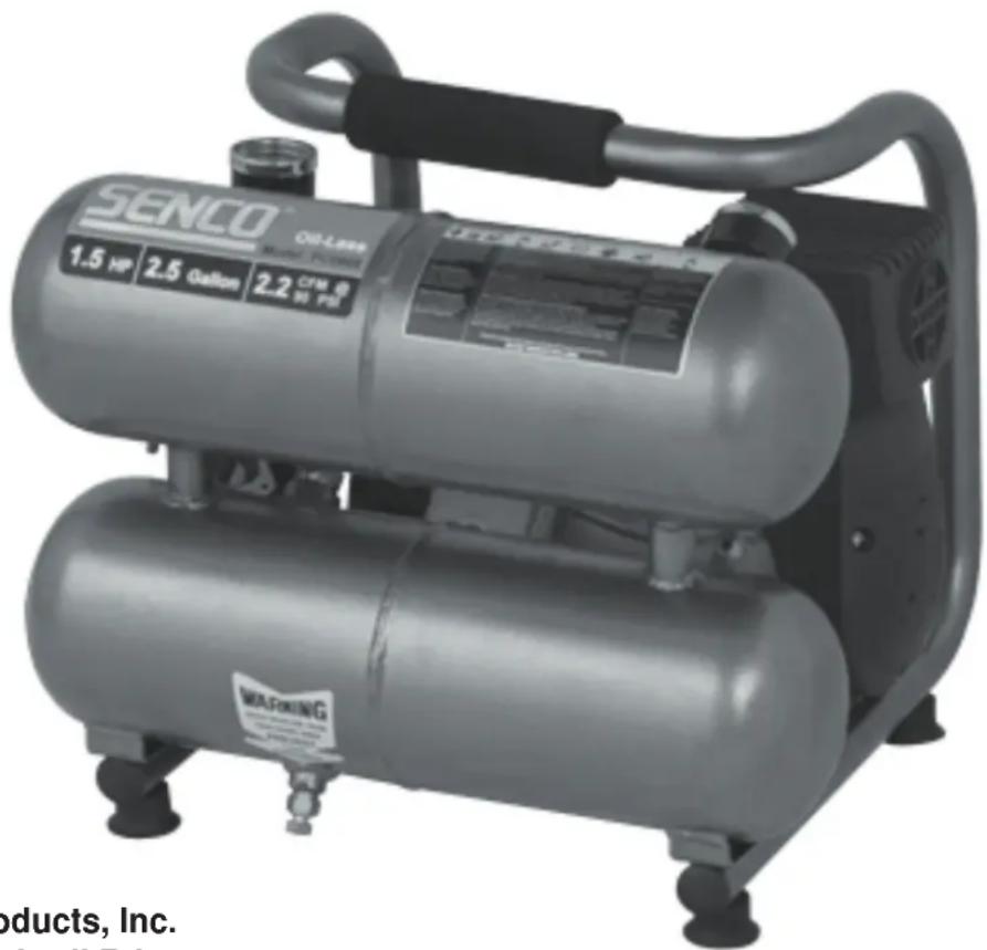 Senco PC0968 - Compresor de aire eléctrico PC0968 - 1
