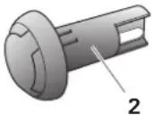 TRUMA Combi D 6 E - Binnentemperatuurvoeler - 1