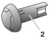 TRUMA Combi D 6 E - Rumstemperatursensor - 1
