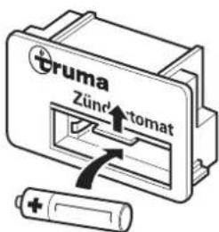 TRUMA S 2200 - Remplacement de la pile de l'allumeur automatique - 1