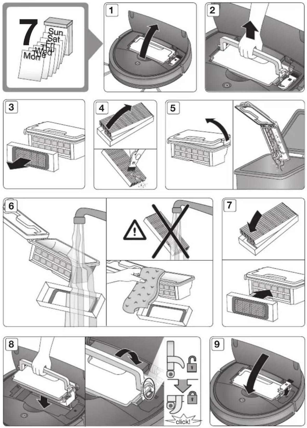 Vileda VR 102 - MAINTENANCE - 1