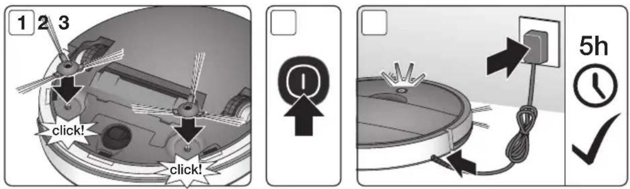 Vileda VR 102 - PACKAGING CONTENTS & QUICK START GUIDE - 2