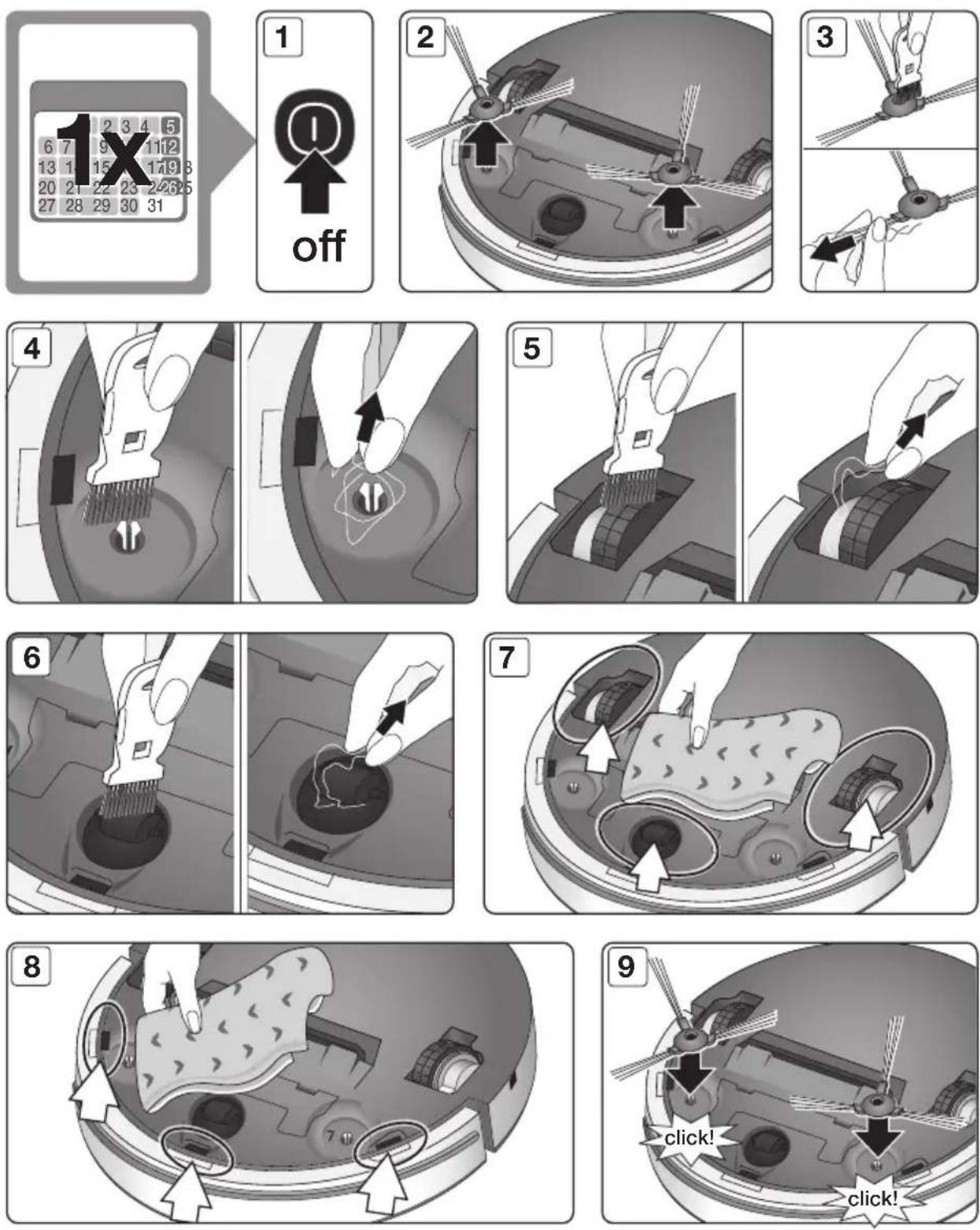 Vileda VR 102 - MAINTENANCE - 2