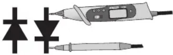VOLTCRAFT VC 82 - Essai de diodes - 1