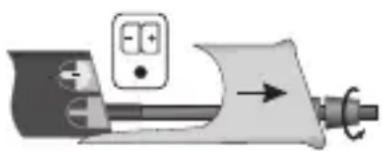 VOLTCRAFT VC 82 - Replacing the battery - 1