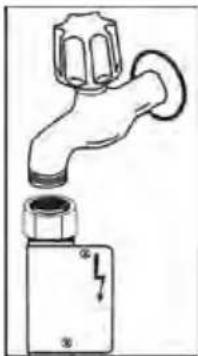BORETTI BVW 684 - Wateraansluiting - 2