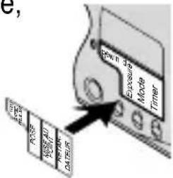 KODAK KE85 - ATTACHING THE LCD LABEL - 1