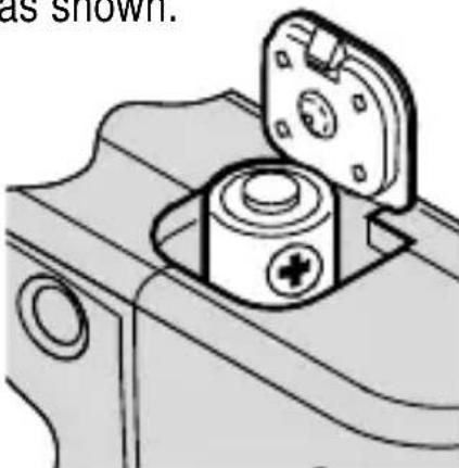 KODAK KE60 - LOADING THE BATTERY - 2