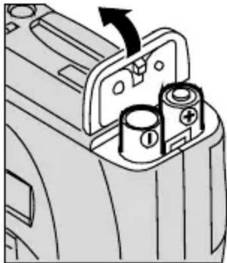 KODAK Advantix T50 - LOADING THE BATTERIES - 1