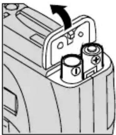 KODAK Advantix C470 - LOADING THE BATTERIES - 1