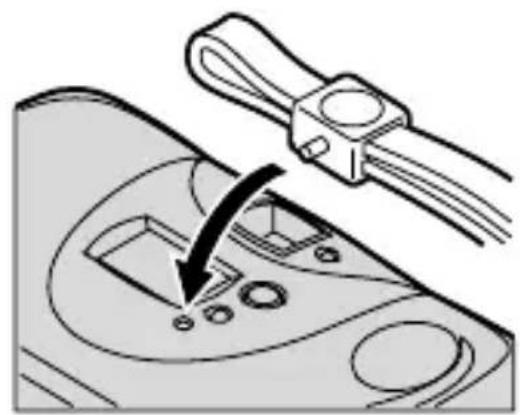 KODAK Advantix C470 - ATTACHING THE STRAP - 2