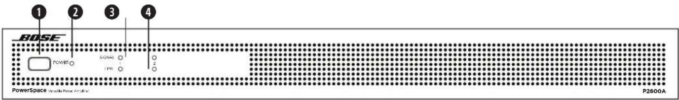 BOSE PowerSpace P4300A - 前面板 - 1