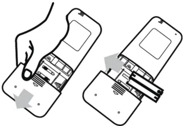 MundoClima MUPO12H9 - Inserting and Replacing Batteries - 1