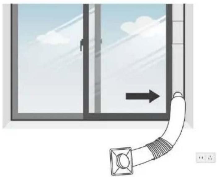 MundoClima MUPO09H10 - ATTACH THE EXHAUST HOSE - 4